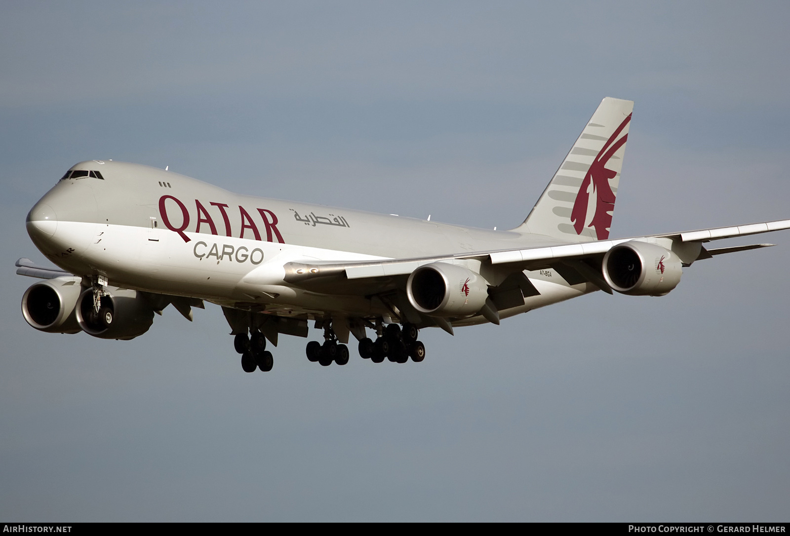 Aircraft Photo of A7-BGA | Boeing 747-87UF/SCD | Qatar Airways Cargo | AirHistory.net #343771