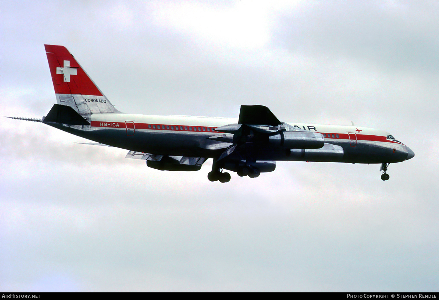 Aircraft Photo of HB-ICA | Convair 990A Coronado (30A-6) | Swissair | AirHistory.net #343772