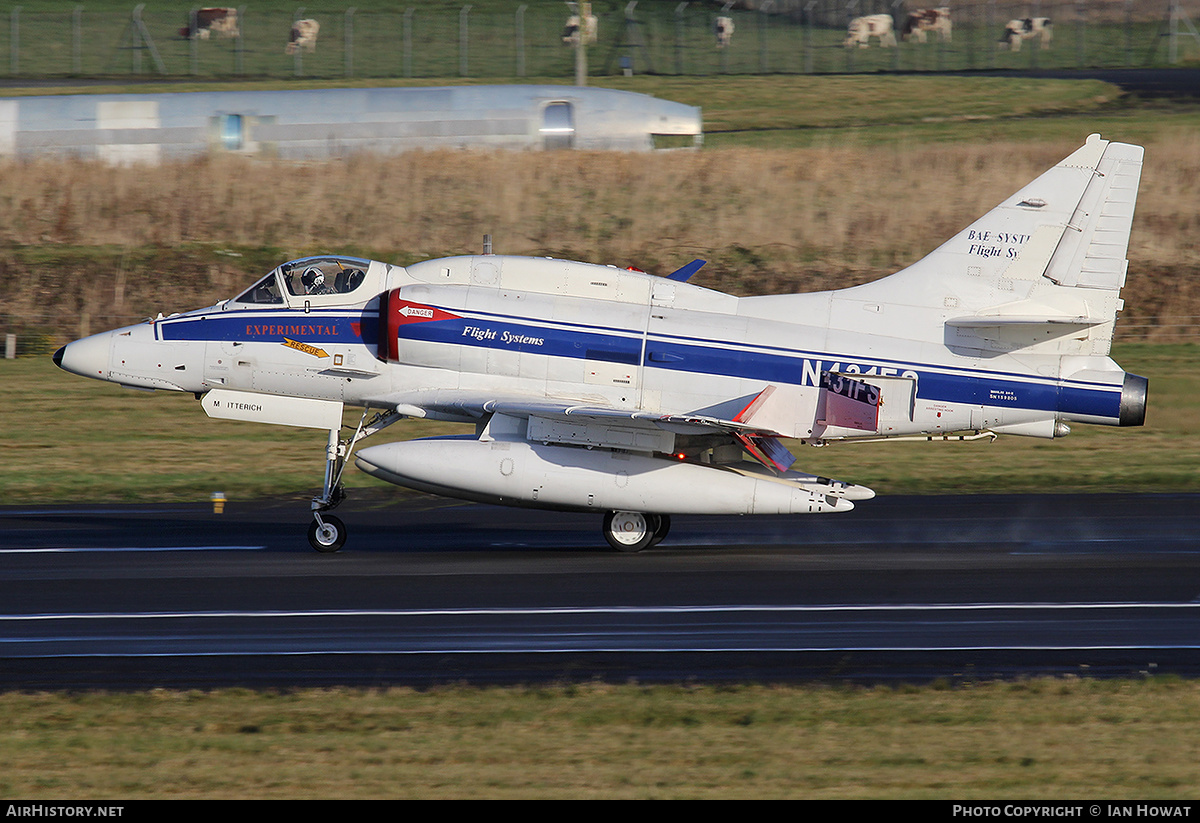 Aircraft Photo of N431FS | McDonnell Douglas A-4N Skyhawk II | BAE Systems Flight Systems | AirHistory.net #343773