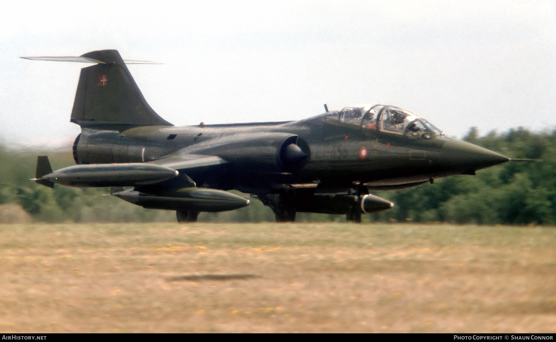 Aircraft Photo of RT-655 | Lockheed CF-104D Starfighter Mk.2 | Denmark - Air Force | AirHistory.net #343790