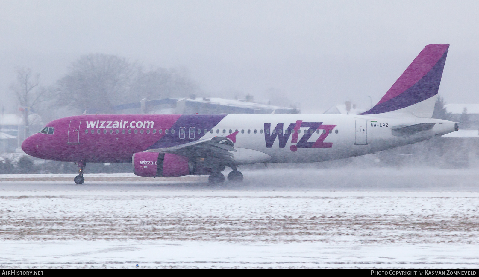 Aircraft Photo of HA-LPZ | Airbus A320-232 | Wizz Air | AirHistory.net #343795