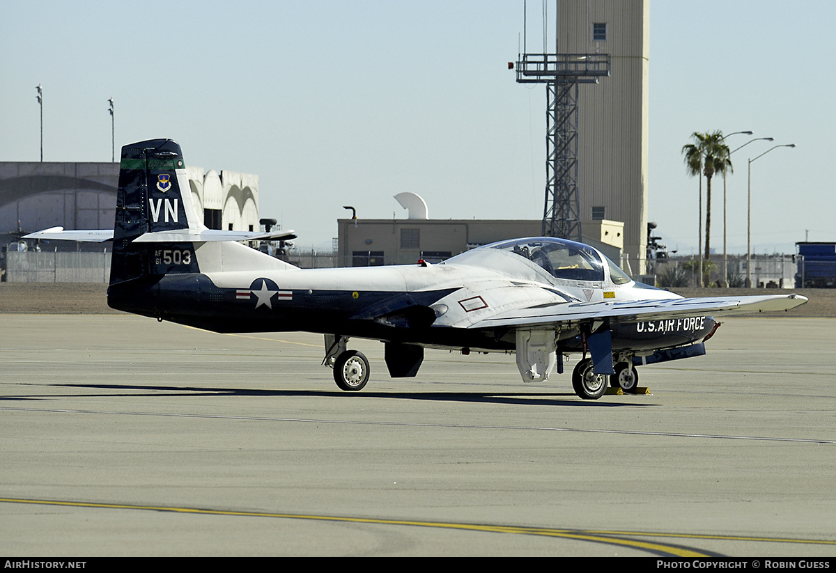 Aircraft Photo of 61-2503 / 61-503 | Cessna T-37B Tweety Bird | USA - Air Force | AirHistory.net #343796