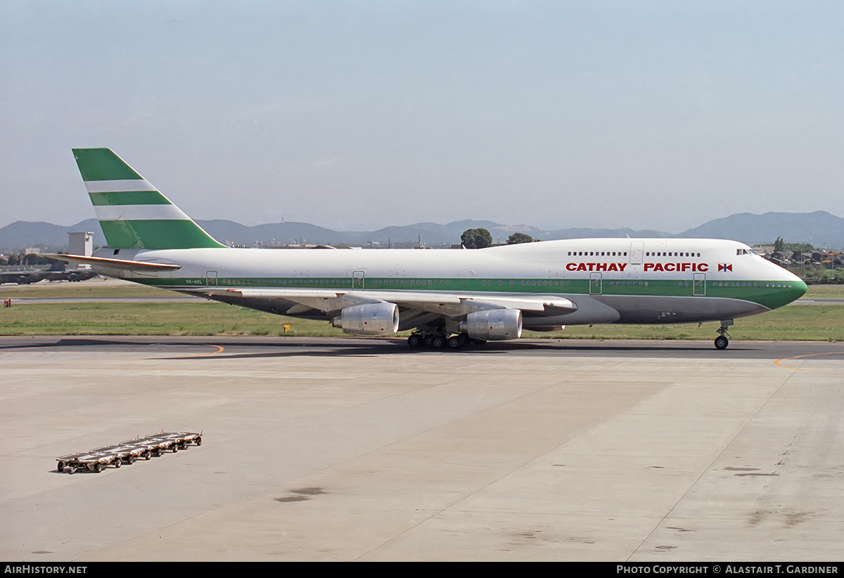 Aircraft Photo of VR-HOL | Boeing 747-367 | Cathay Pacific Airways | AirHistory.net #343799