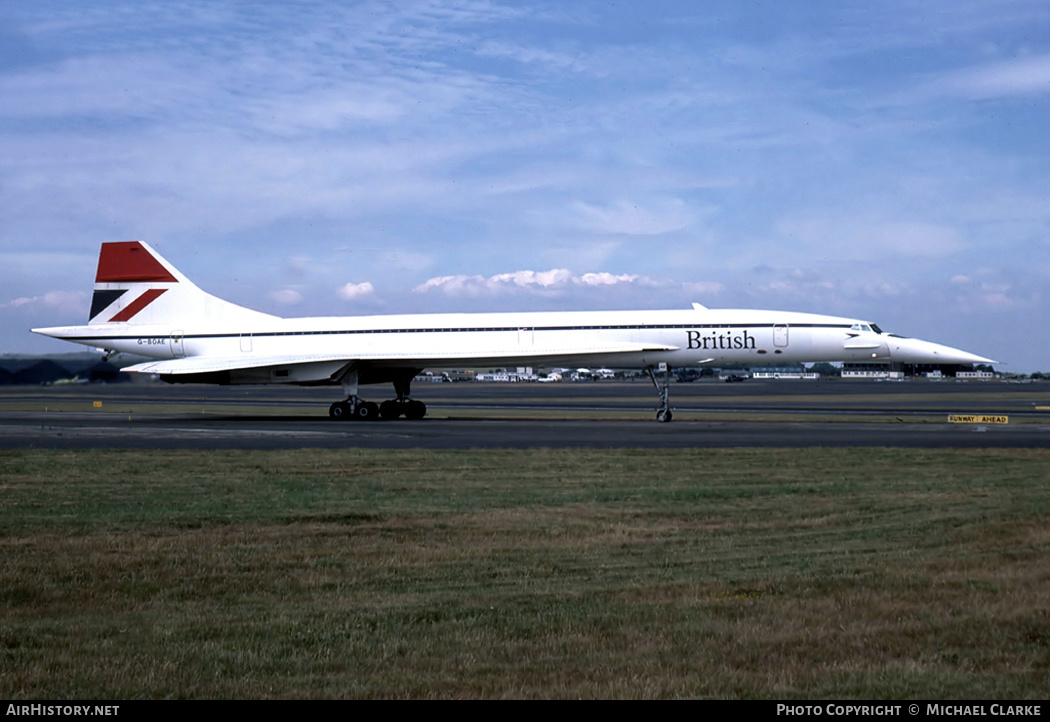 Aircraft Photo of G-BOAE | Aerospatiale-BAC Concorde 102 | British Airways | AirHistory.net #343807
