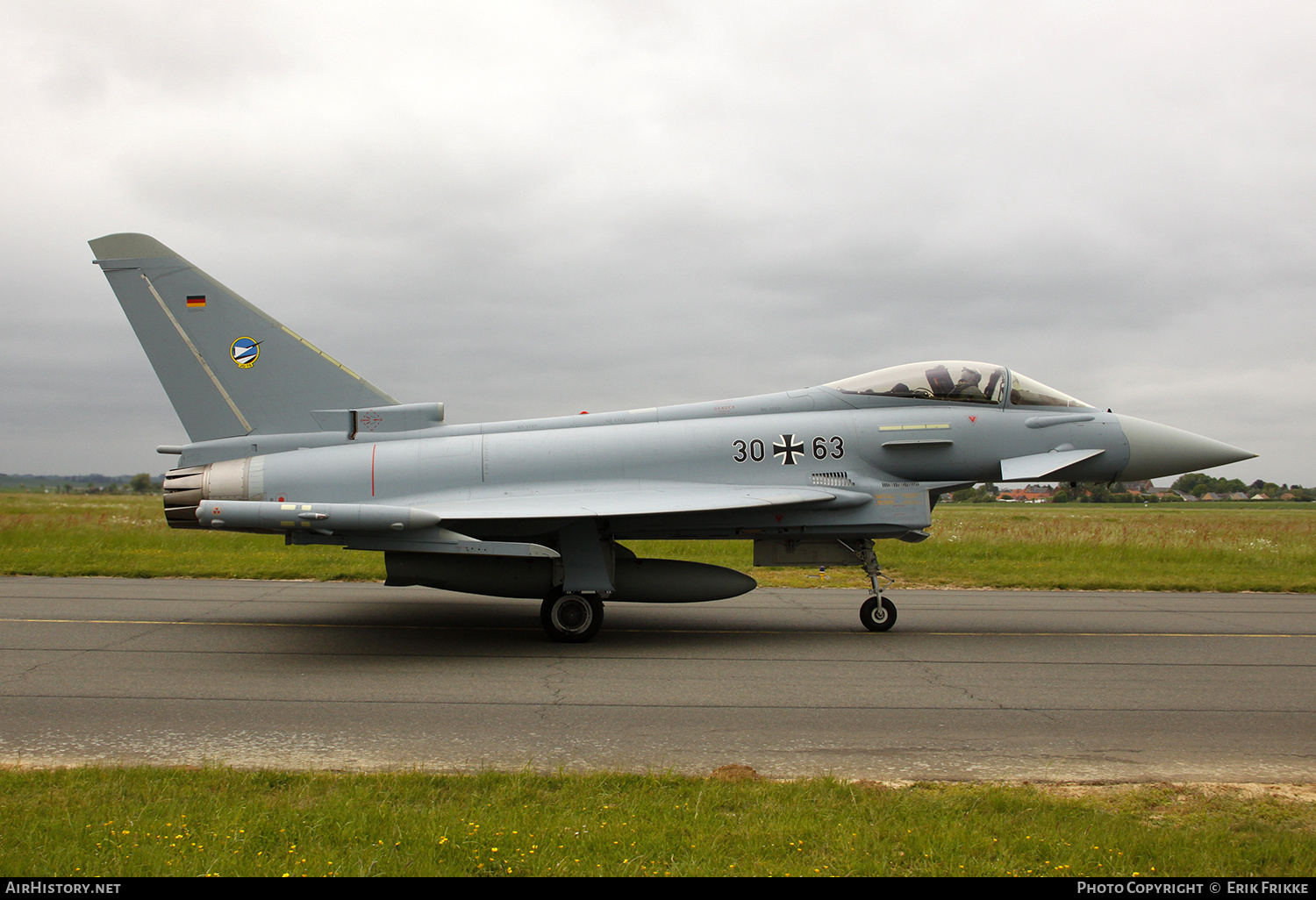 Aircraft Photo of 3063 | Eurofighter EF-2000 Typhoon | Germany - Air Force | AirHistory.net #343811