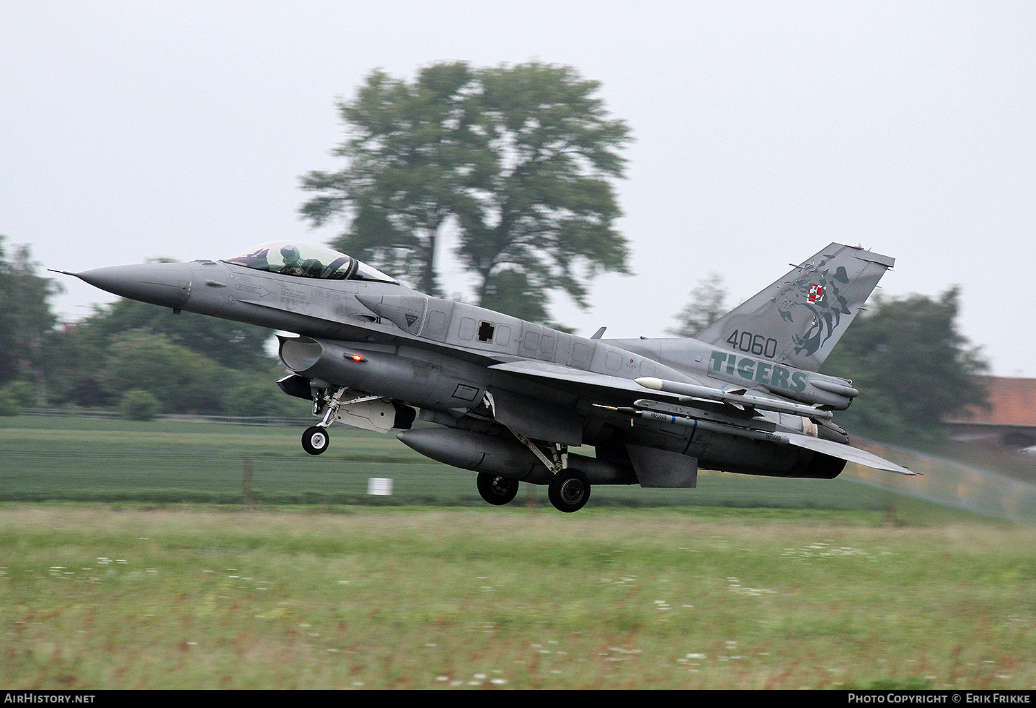 Aircraft Photo of 4060 | General Dynamics F-16C Fighting Falcon | Poland - Air Force | AirHistory.net #343830