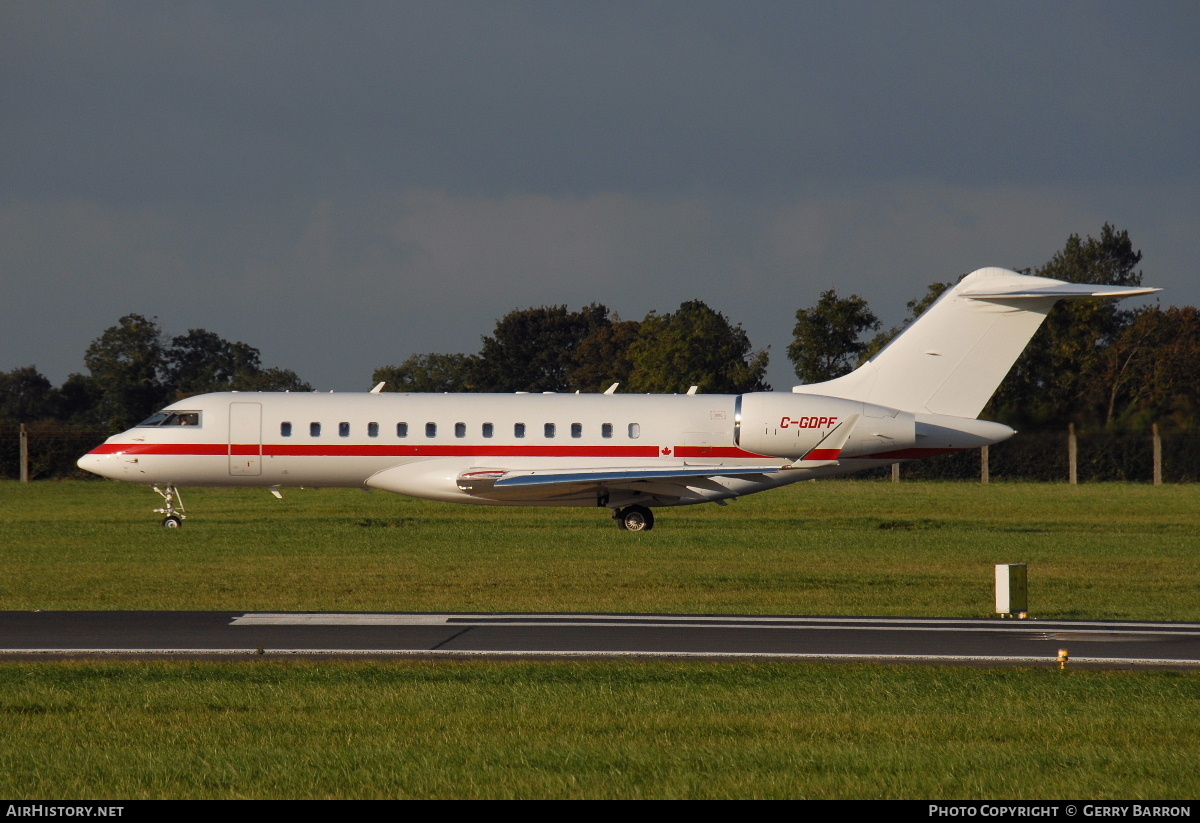 Aircraft Photo of C-GDPF | Bombardier Global Express XRS (BD-700-1A10) | AirHistory.net #343836