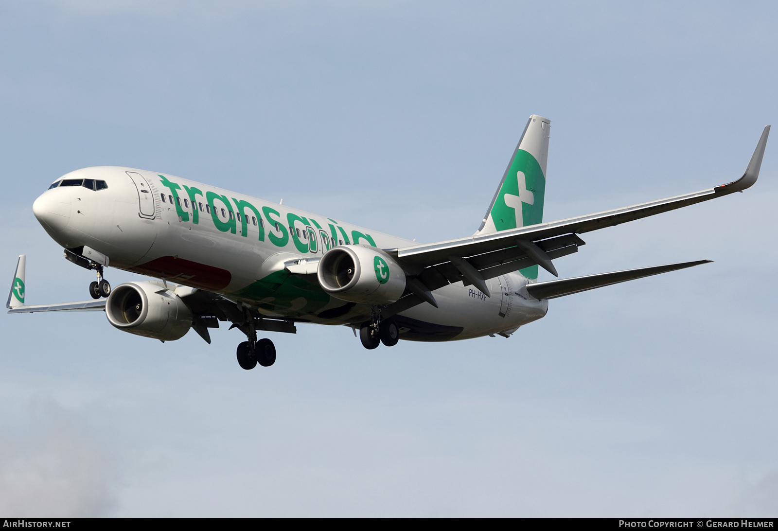 Aircraft Photo of PH-HXF | Boeing 737-800 | Transavia | AirHistory.net #343838