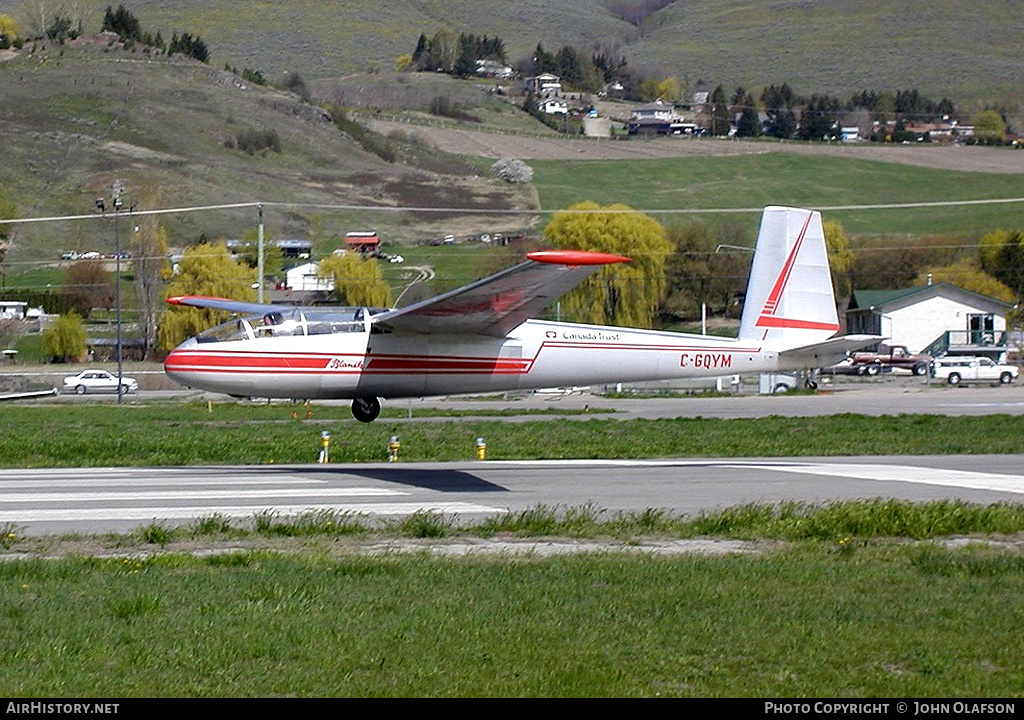 Aircraft Photo of C-GQYM | Let L-13 Blanik | AirHistory.net #343857