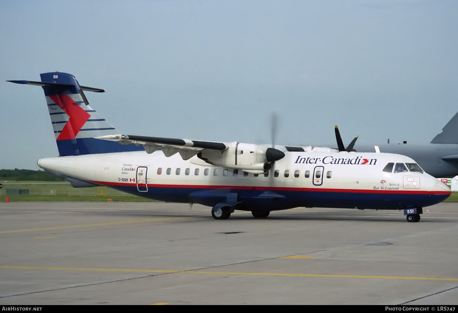 Aircraft Photo of C-GIQV | ATR ATR-42-300 | Inter-Canadien | AirHistory.net #343860