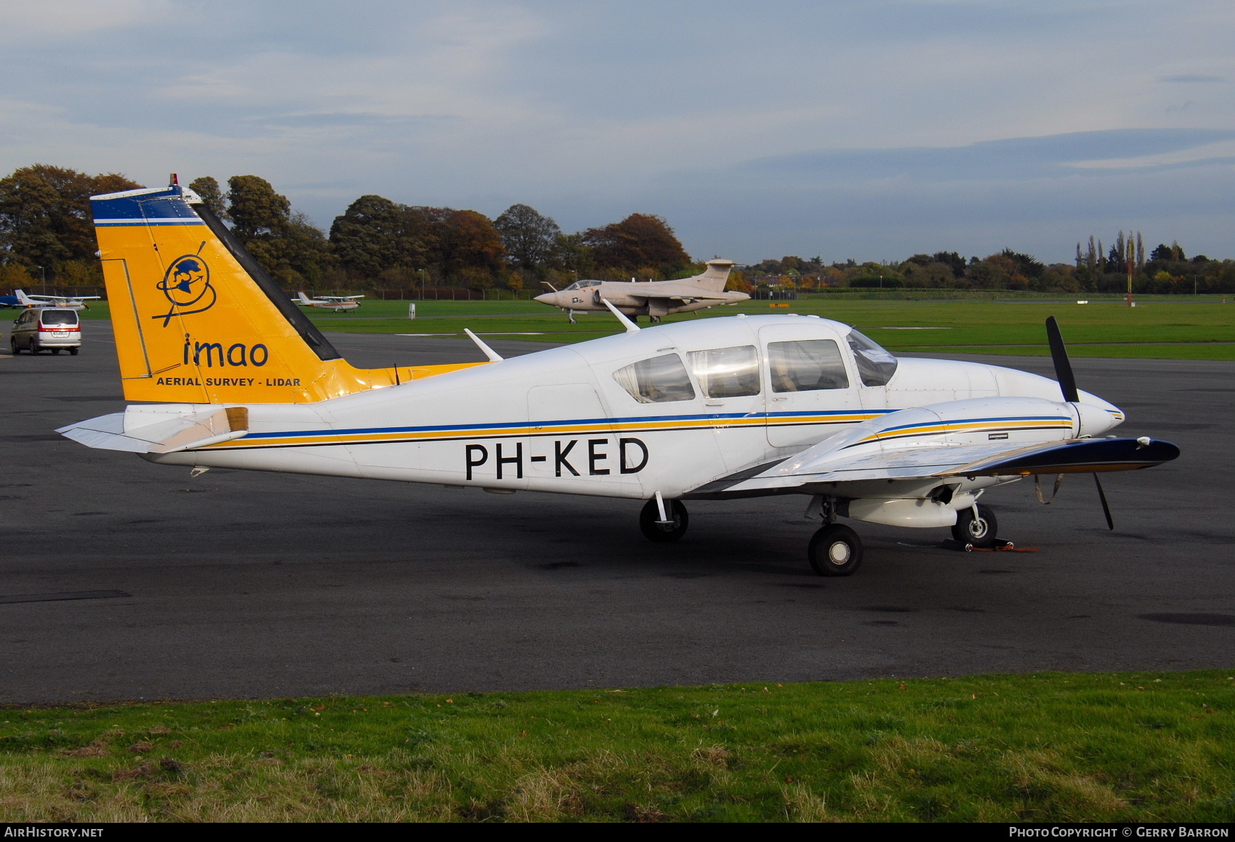 Aircraft Photo of PH-KED | Piper PA-23-250 Aztec E | IMAO Aerial Survey-Lidar | AirHistory.net #343866