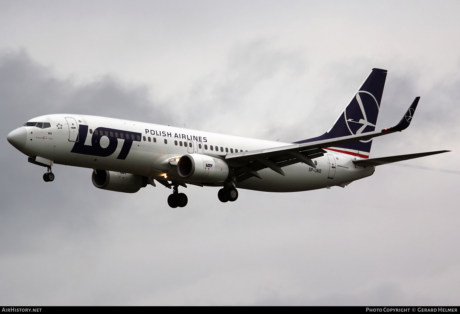 Aircraft Photo of SP-LWD | Boeing 737-89P | LOT Polish Airlines - Polskie Linie Lotnicze | AirHistory.net #343907