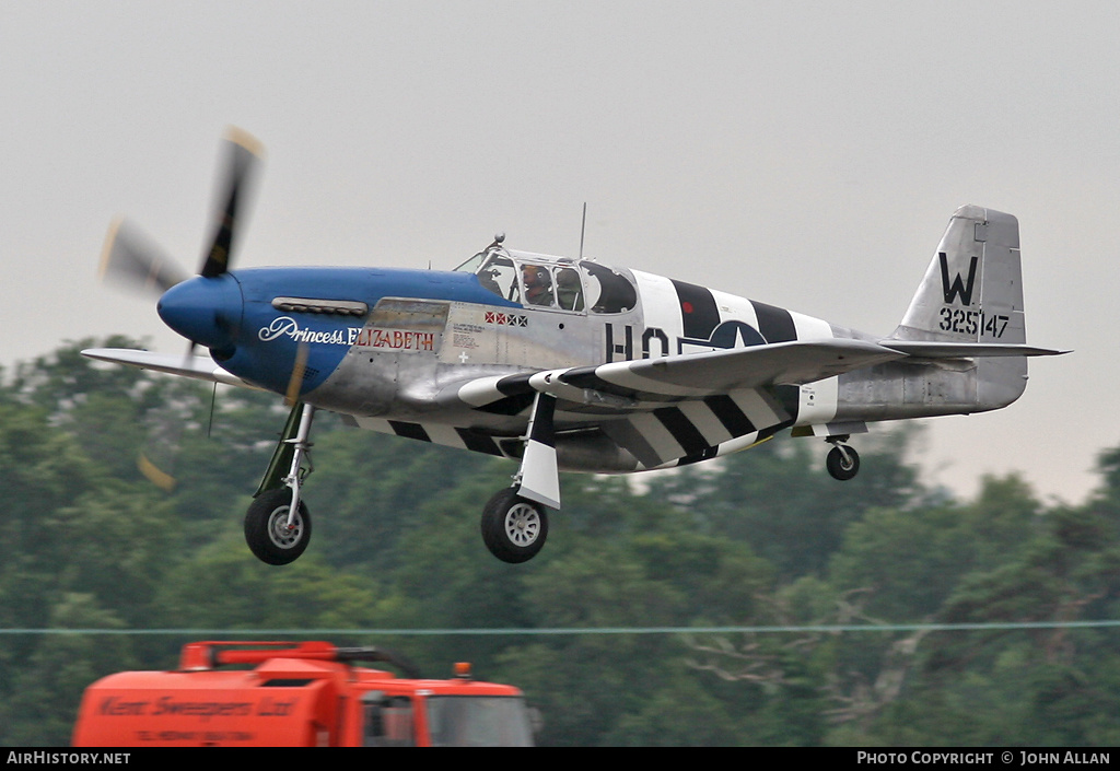 Aircraft Photo of G-PSIC / 325147 | North American P-51C Mustang | USA - Air Force | AirHistory.net #343921
