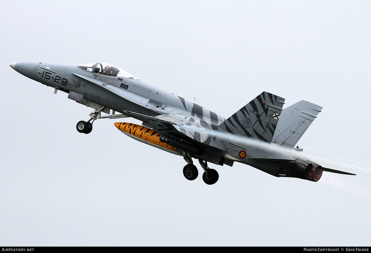 Aircraft Photo of C.15-41 | McDonnell Douglas EF-18A Hornet | Spain - Air Force | AirHistory.net #343924