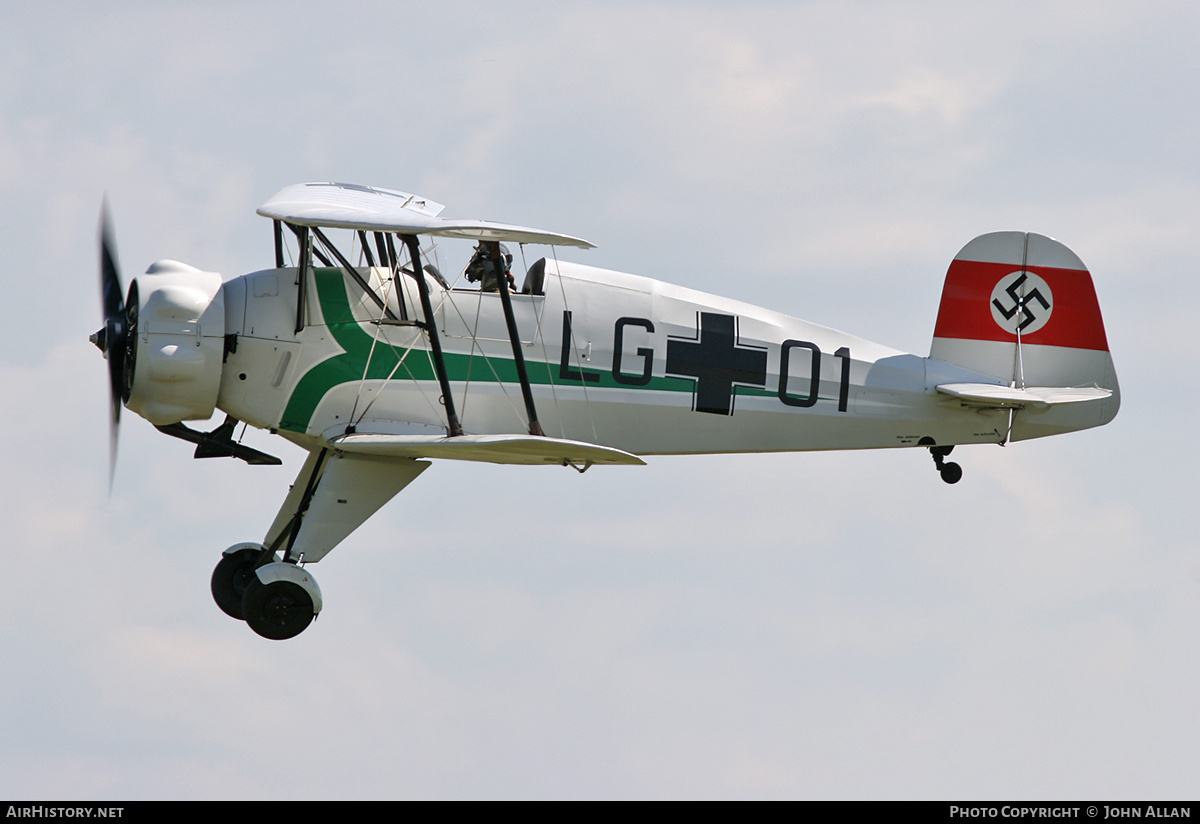 Aircraft Photo of G-CIJV | Bücker Bü 133C Jungmeister | Germany - Air Force | AirHistory.net #343930