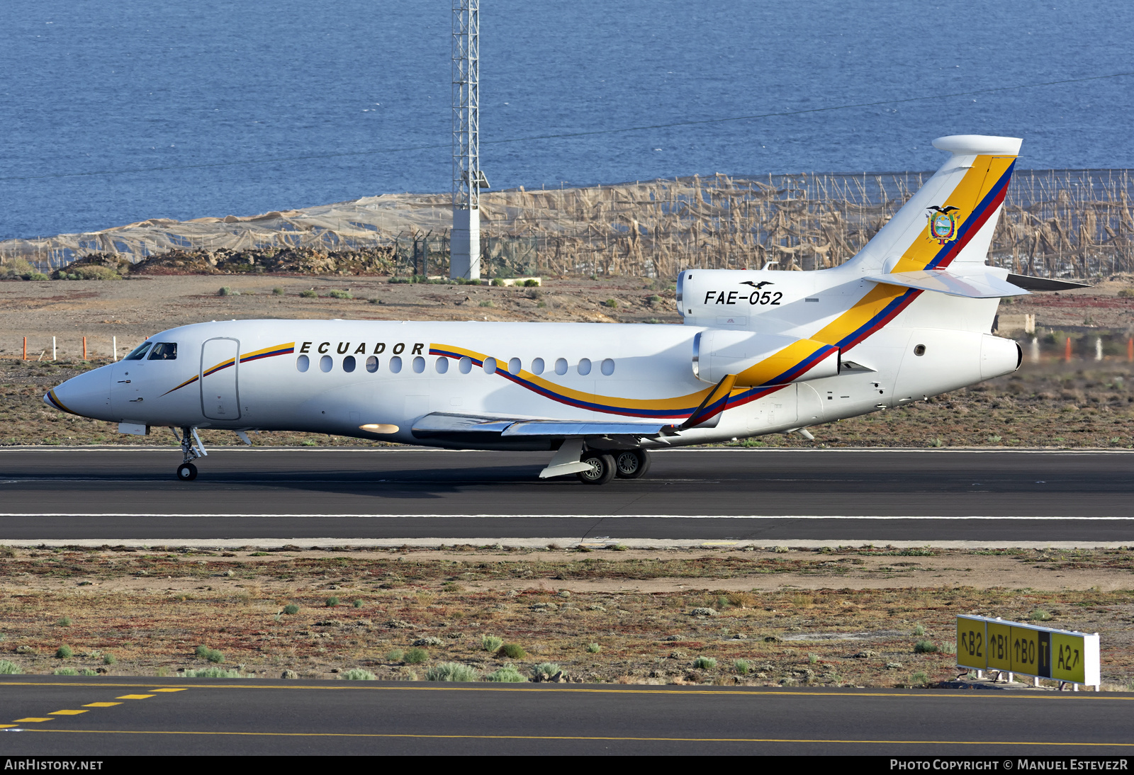 Aircraft Photo of FAE-052 | Dassault Falcon 7X | Ecuador - Air Force | AirHistory.net #343938