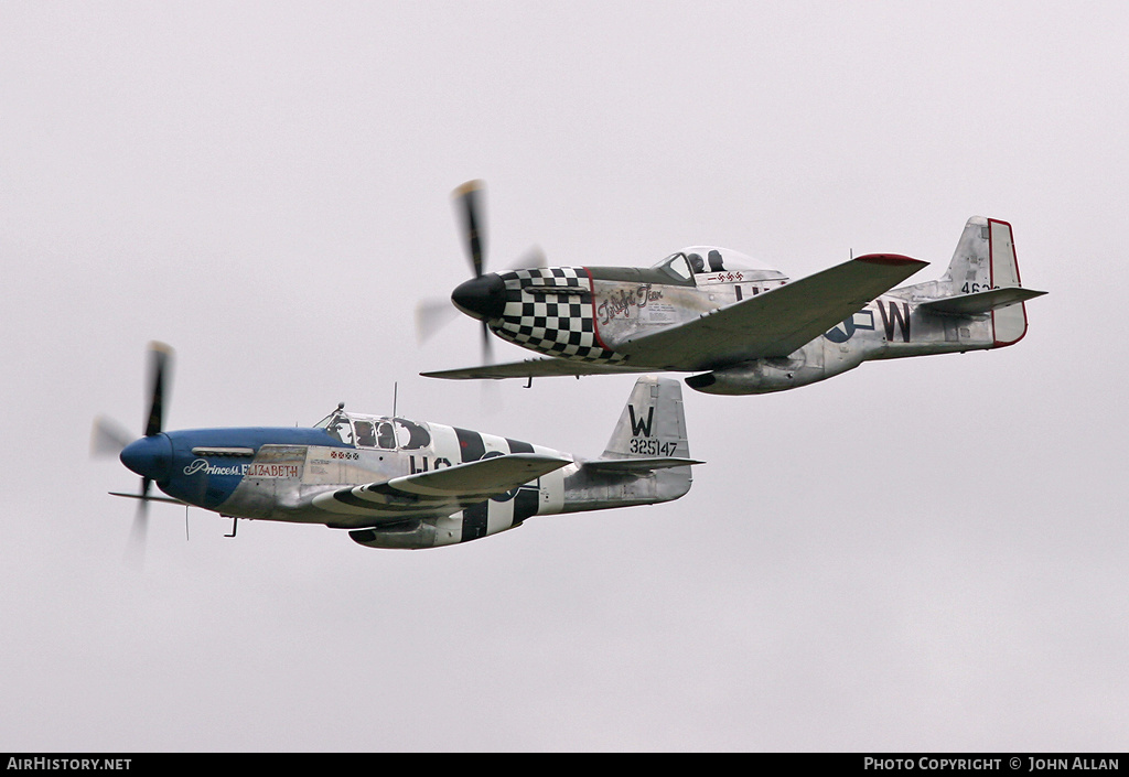 Aircraft Photo of G-CBNM / 463864 | North American P-51K Mustang | USA - Air Force | AirHistory.net #343954