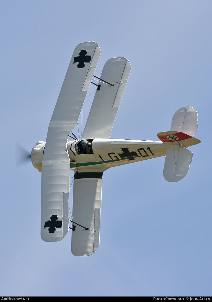 Aircraft Photo of G-CIJV | Bücker Bü 133C Jungmeister | Germany - Air Force | AirHistory.net #343955