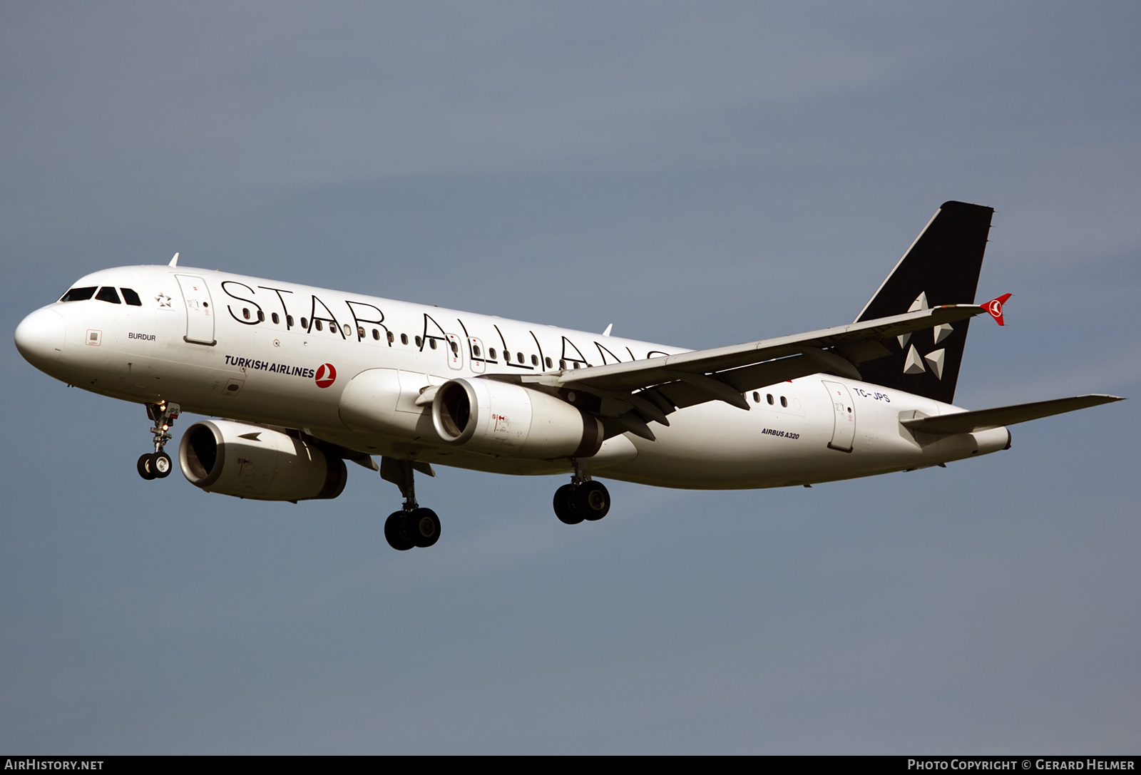 Aircraft Photo of TC-JPS | Airbus A320-232 | Turkish Airlines | AirHistory.net #343957