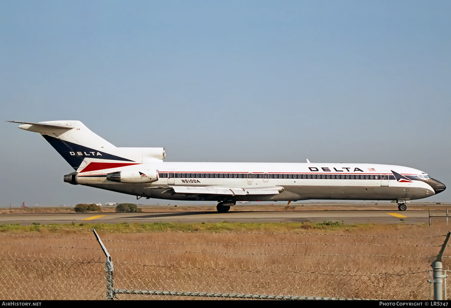 Aircraft Photo of N510DA | Boeing 727-232/Adv | Delta Air Lines | AirHistory.net #343985