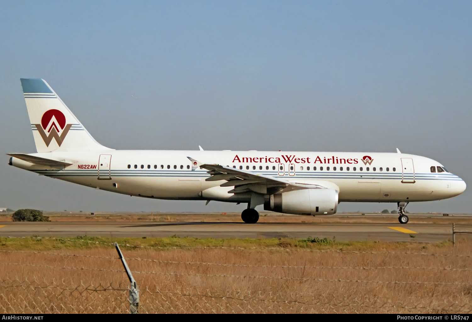 Aircraft Photo of N622AW | Airbus A320-231 | America West Airlines | AirHistory.net #343987
