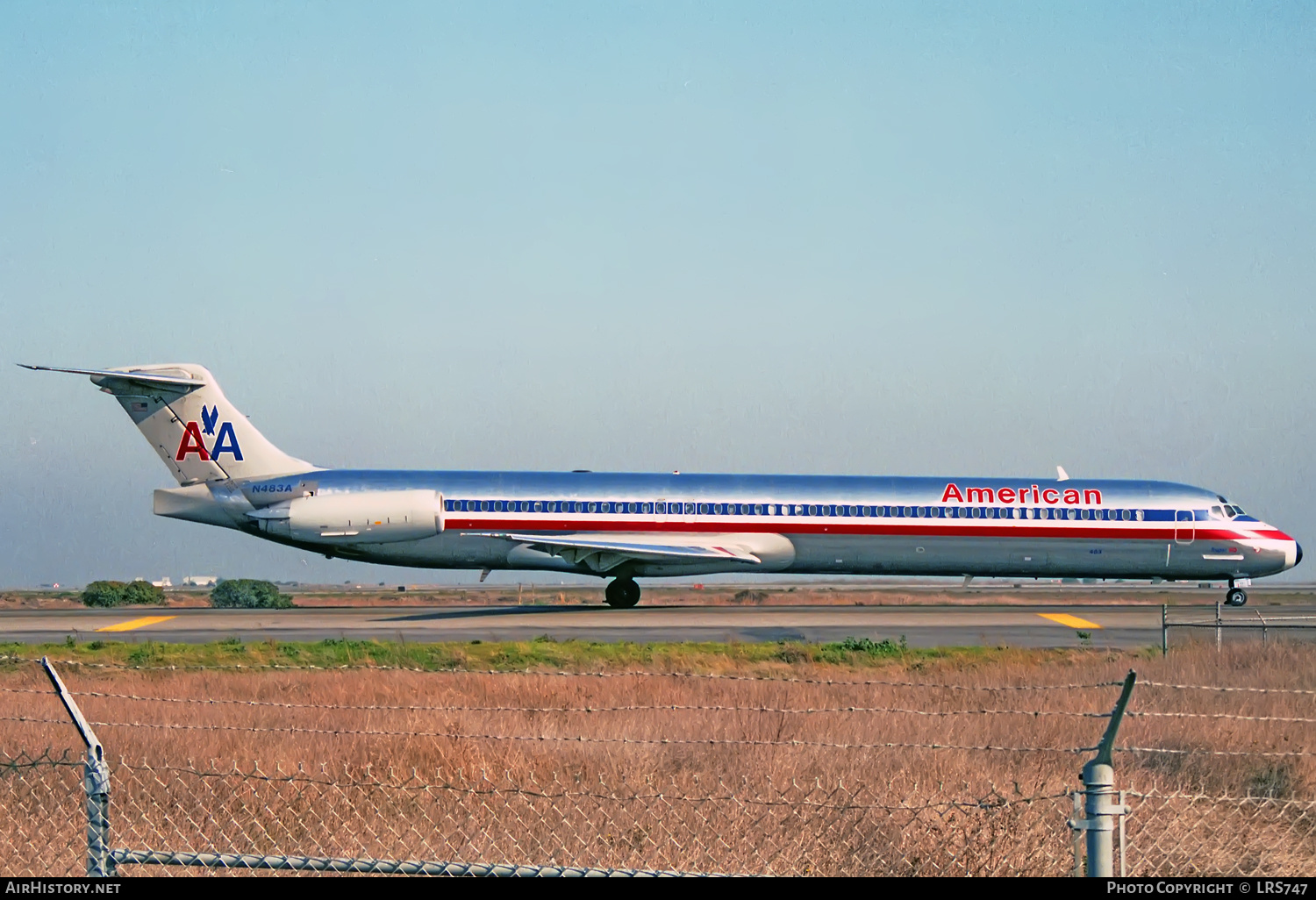 Aircraft Photo of N483A | McDonnell Douglas MD-82 (DC-9-82) | American Airlines | AirHistory.net #343989
