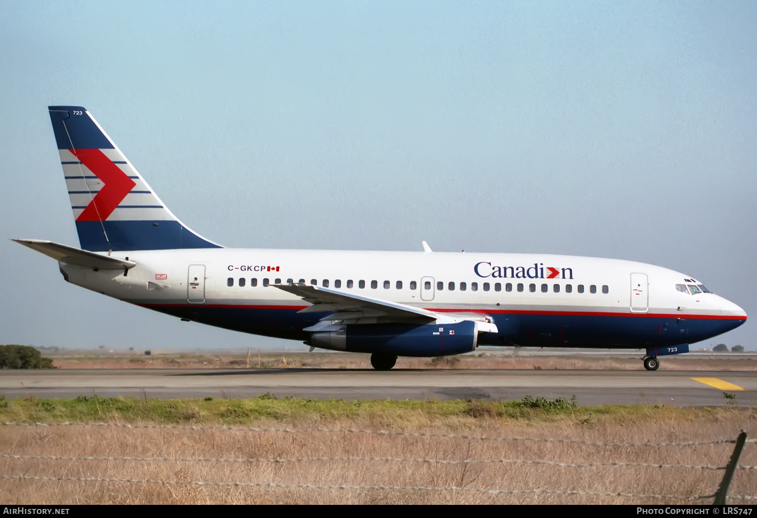 Aircraft Photo of C-GKCP | Boeing 737-217/Adv | Canadian Airlines | AirHistory.net #343990