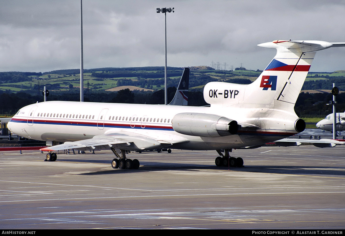 Aircraft Photo of OK-BYP | Tupolev Tu-154M | Ensor Air | AirHistory.net #343996
