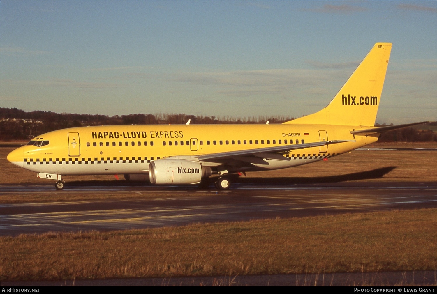 Aircraft Photo of D-AGER | Boeing 737-75B | Hapag-Lloyd Express | AirHistory.net #344007