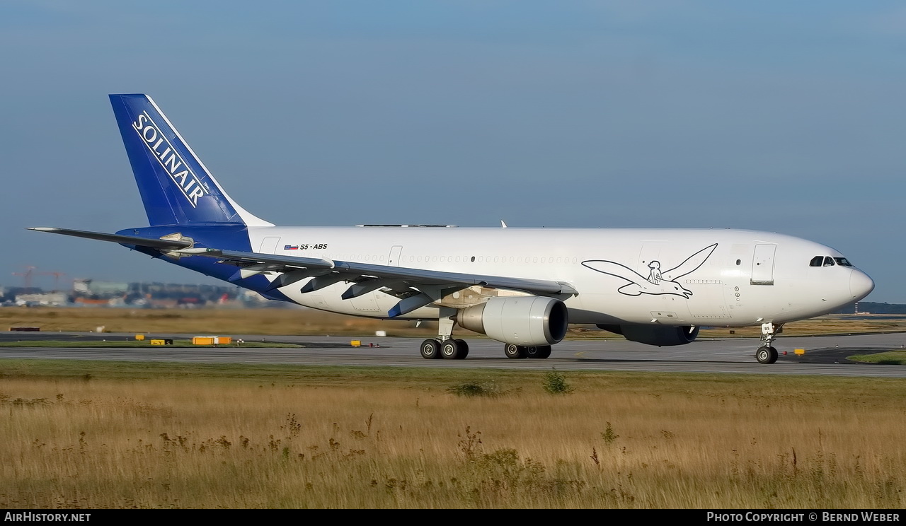 Aircraft Photo of S5-ABS | Airbus A300B4-203(F) | Solinair | AirHistory.net #344034