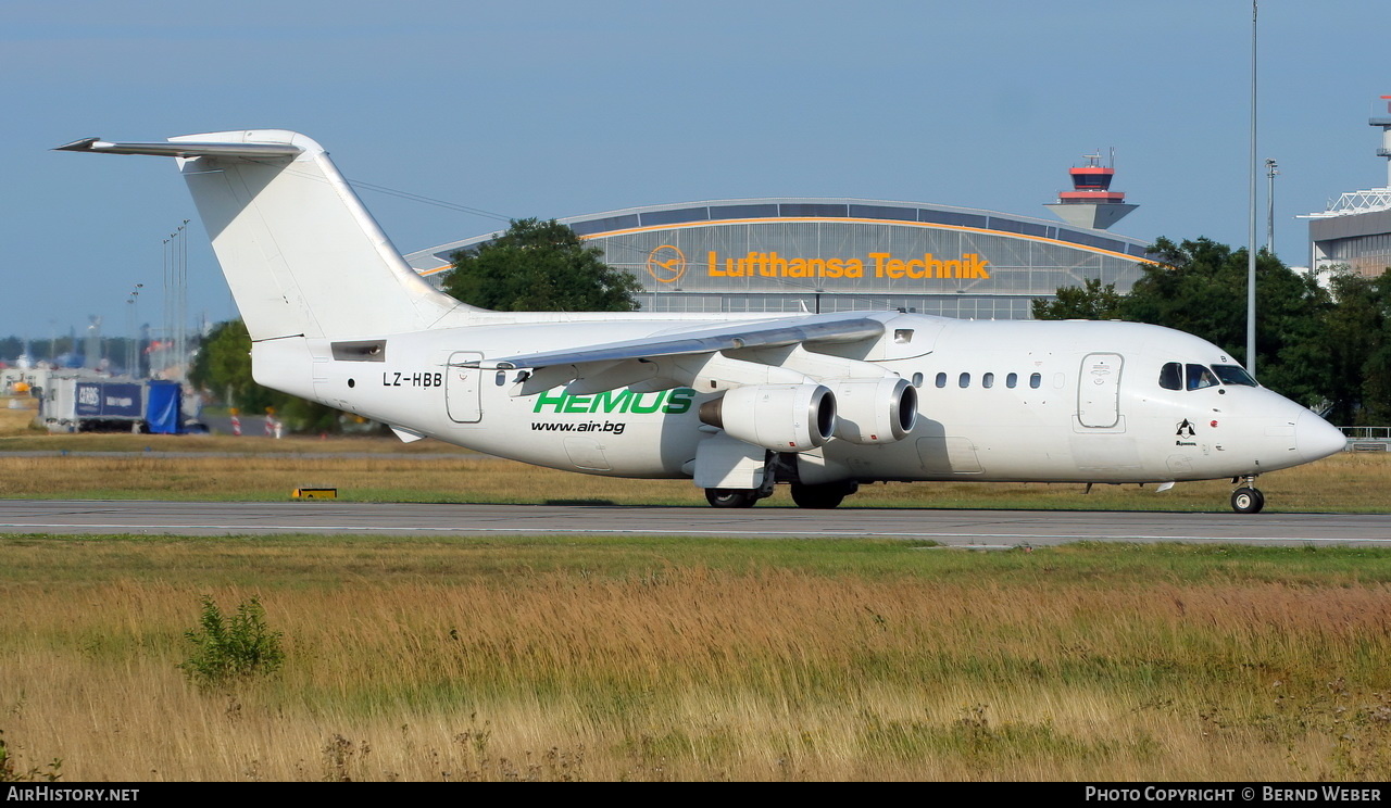 Aircraft Photo of LZ-HBB | British Aerospace BAe-146-200 | Hemus Air | AirHistory.net #344037