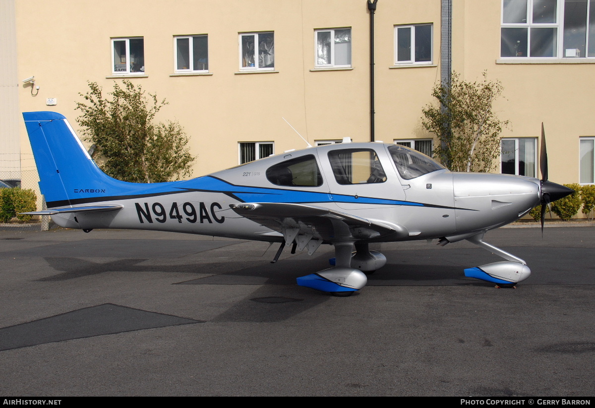 Aircraft Photo of N949AC | Cirrus SR-22T G5-GTS Carbon | AirHistory.net #344049