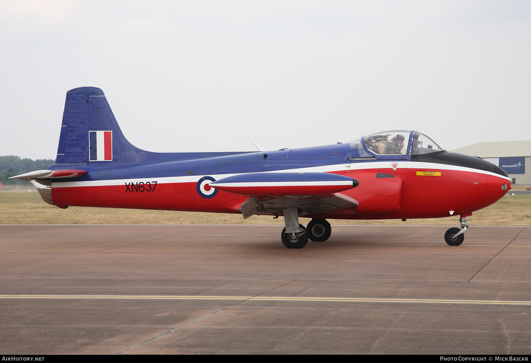 Aircraft Photo of G-BKOU / XN637 | Hunting P.84 Jet Provost T3 | UK - Air Force | AirHistory.net #344060