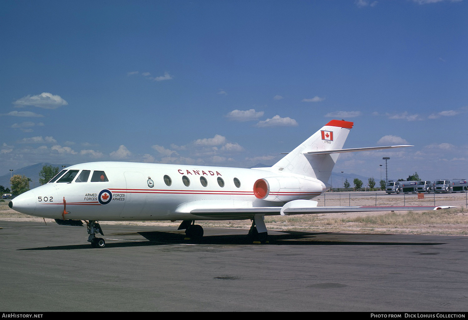 Aircraft Photo of 117502 | Dassault CC-117 Falcon 20 | Canada - Air Force | AirHistory.net #344063