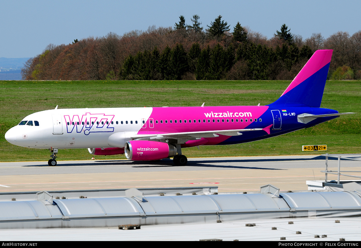 Aircraft Photo of HA-LWD | Airbus A320-232 | Wizz Air | AirHistory.net #344065