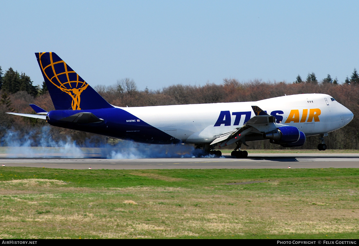 Aircraft Photo of N497MC | Boeing 747-47UF/SCD | Atlas Air | AirHistory.net #344071