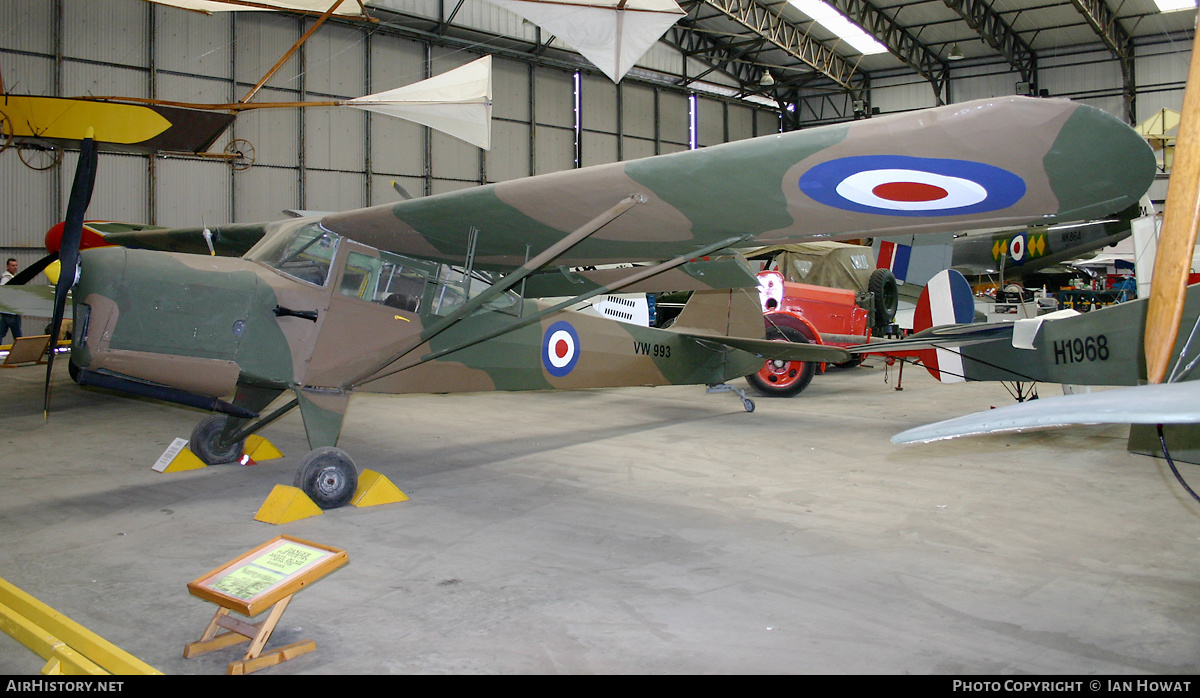 Aircraft Photo of VW993 | Beagle A-61 Terrier 2 | UK - Air Force | AirHistory.net #344075