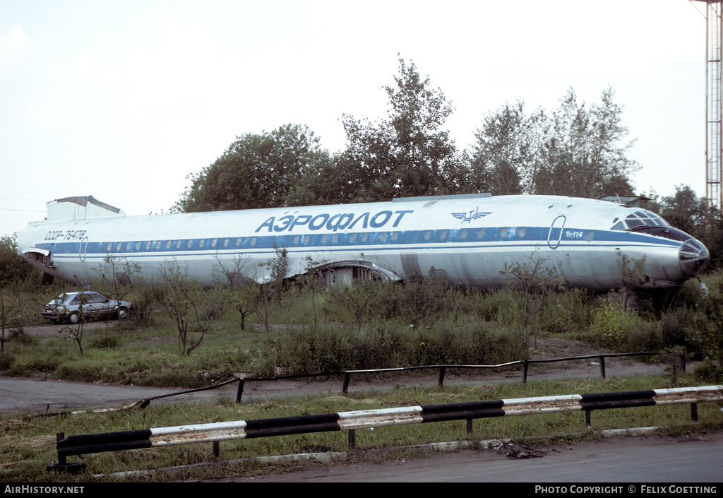 Aircraft Photo of CCCP-76478 | Tupolev Tu-114 | Aeroflot | AirHistory.net #344078