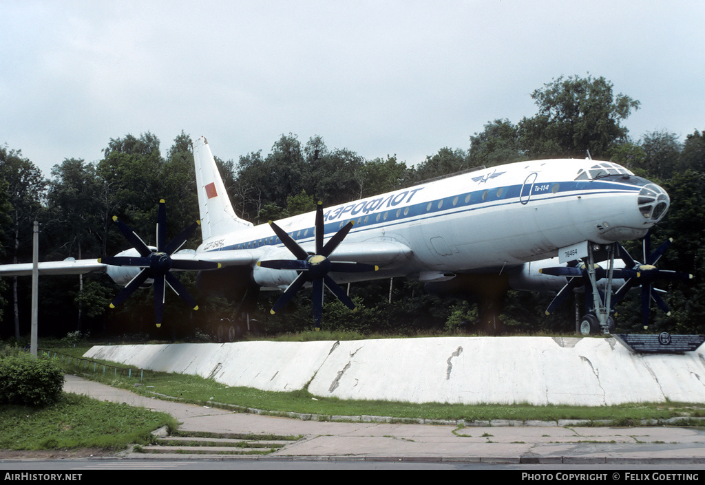 Aircraft Photo of CCCP-76464 | Tupolev Tu-114 | Aeroflot | AirHistory.net #344079