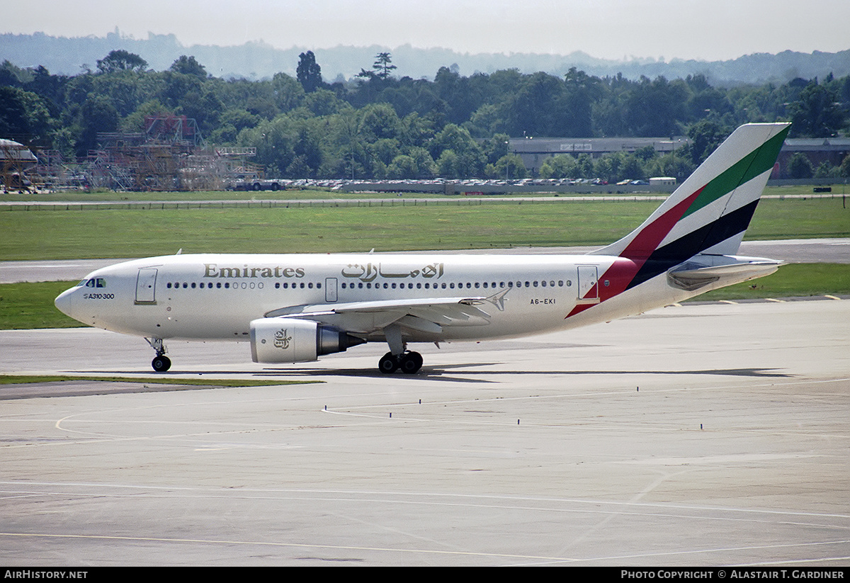 Aircraft Photo of A6-EKI | Airbus A310-308 | Emirates | AirHistory.net #344094