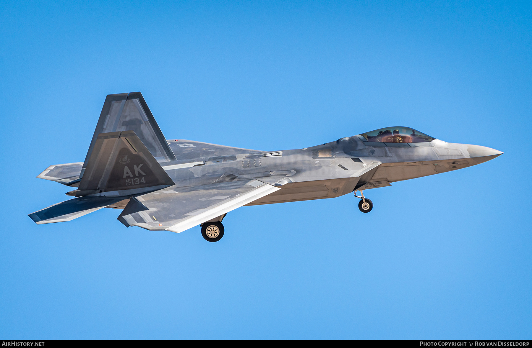 Aircraft Photo of 07-4134 / AF07-134 | Lockheed Martin F-22A Raptor | USA - Air Force | AirHistory.net #344104
