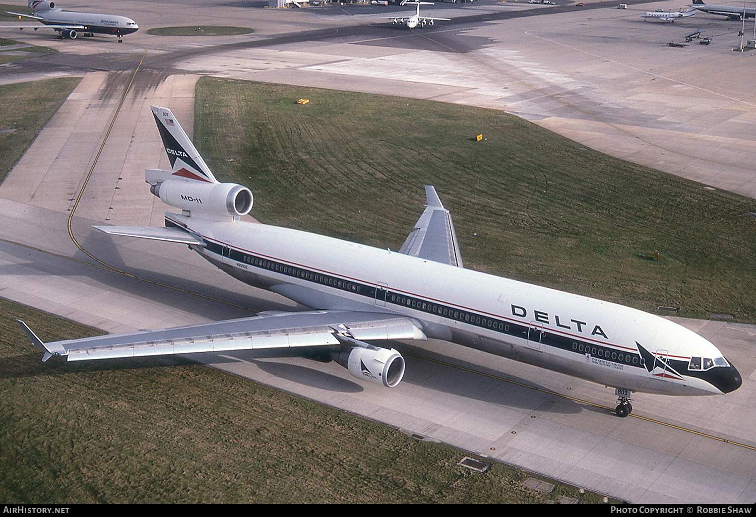 Aircraft Photo of N809DE | McDonnell Douglas MD-11 | Delta Air Lines | AirHistory.net #344109