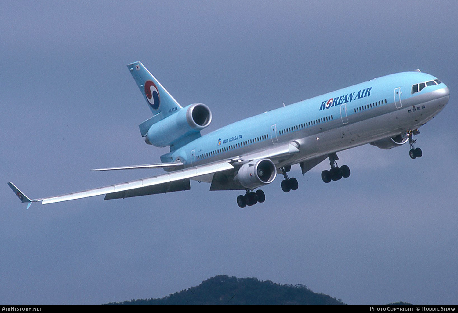 Aircraft Photo of HL7374 | McDonnell Douglas MD-11 | Korean Air | AirHistory.net #344111