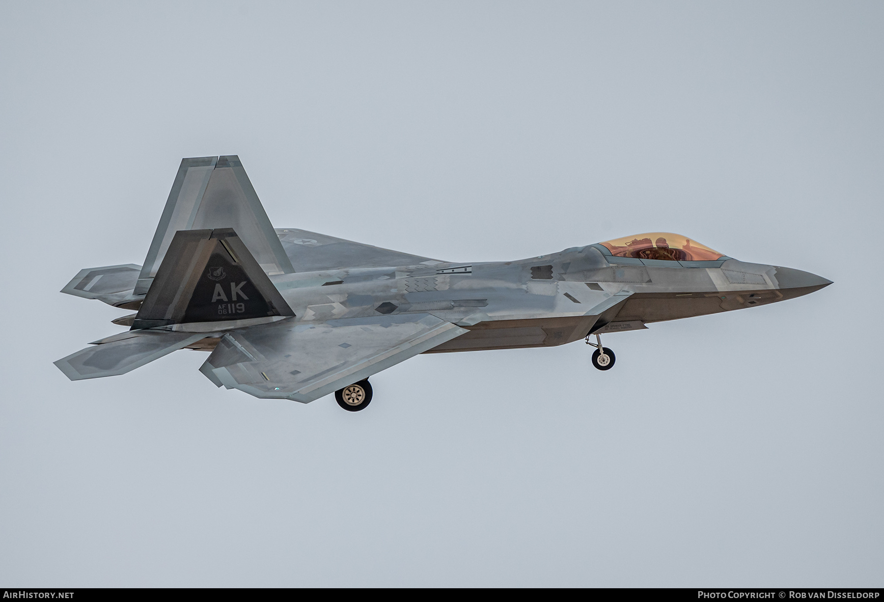 Aircraft Photo of 06-4119 / AF06-119 | Lockheed Martin F-22A Raptor | USA - Air Force | AirHistory.net #344114