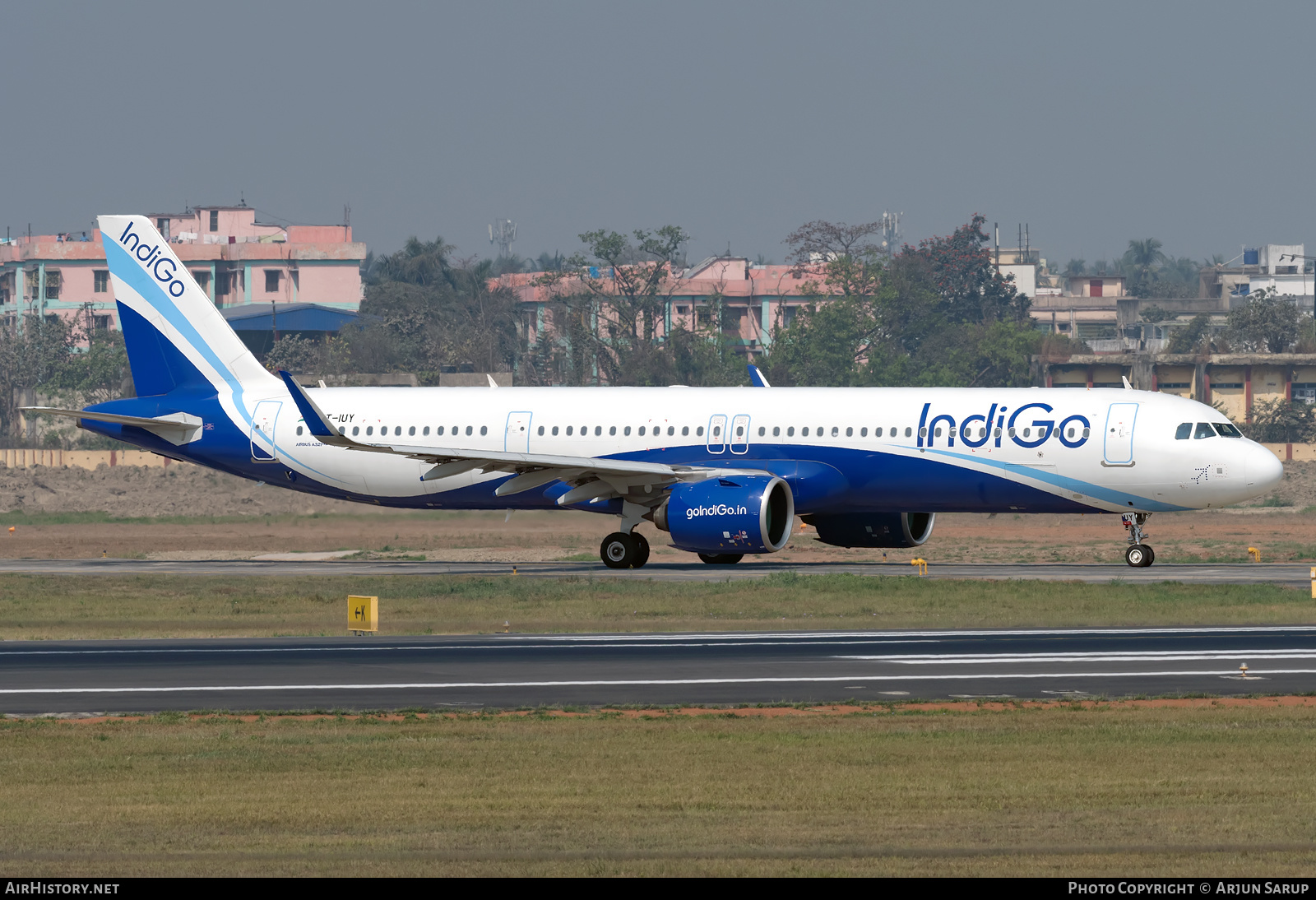 Aircraft Photo of VT-IUY | Airbus A321-271NX | IndiGo | AirHistory.net #344116