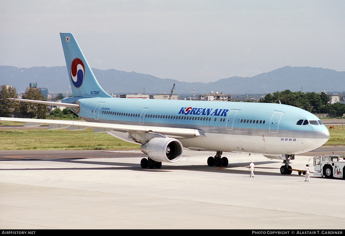 Aircraft Photo of HL7240 | Airbus A300B4-622R | Korean Air | AirHistory.net #344129