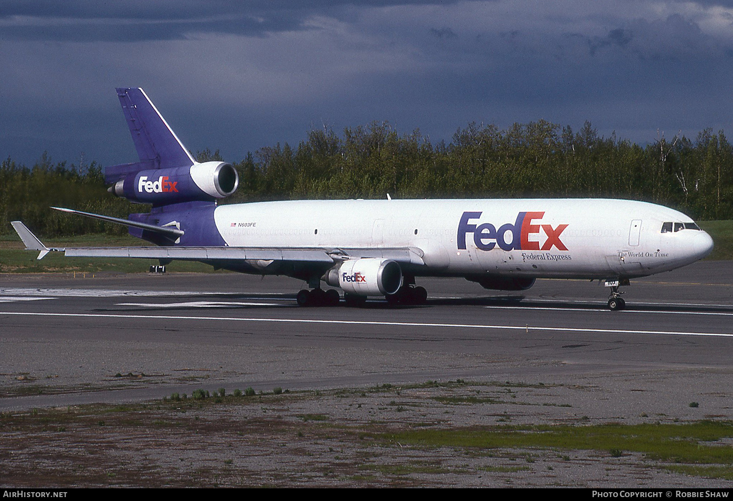 Aircraft Photo of N603FE | McDonnell Douglas MD-11F | Fedex - Federal Express | AirHistory.net #344149