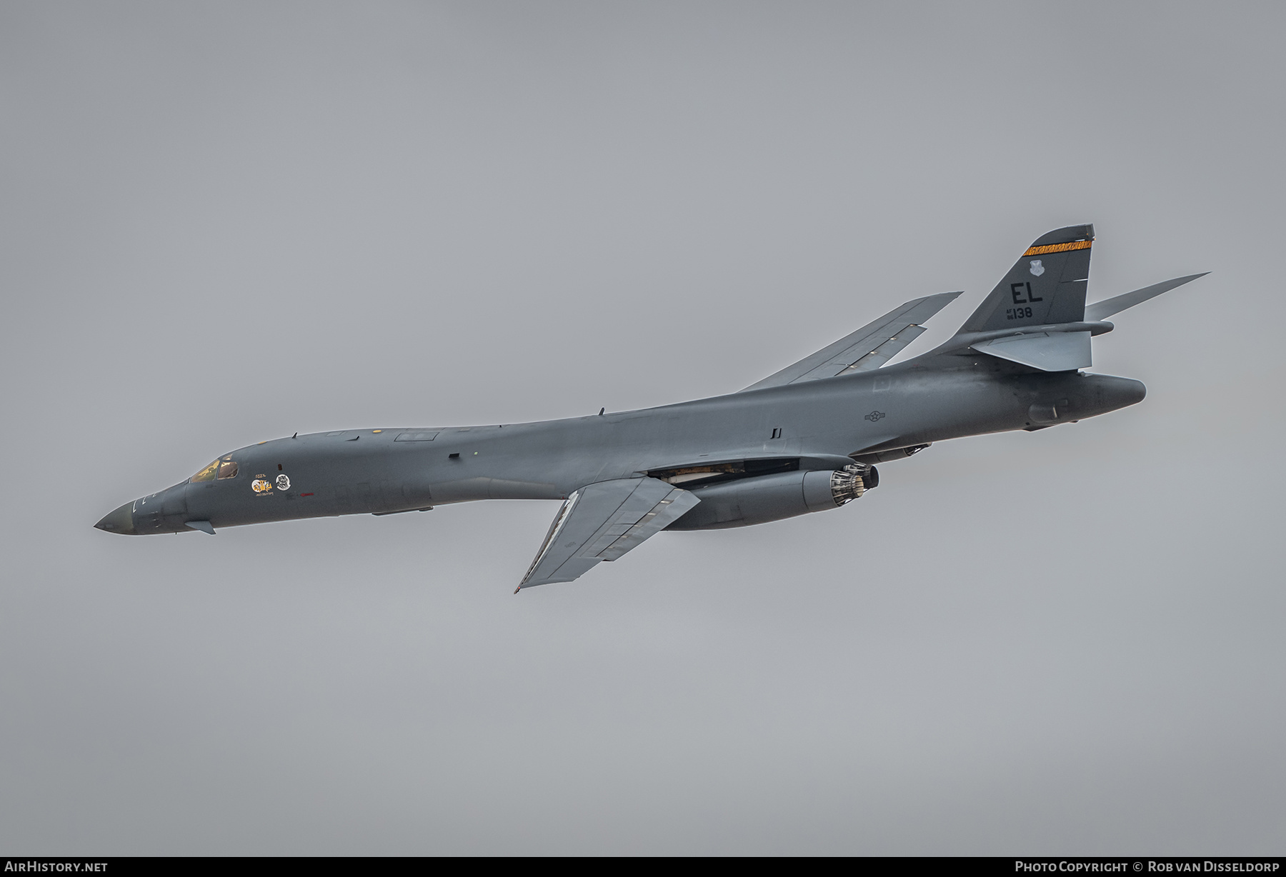 Aircraft Photo of 86-0138 / AF86-138 | Rockwell B-1B Lancer | USA - Air Force | AirHistory.net #344162