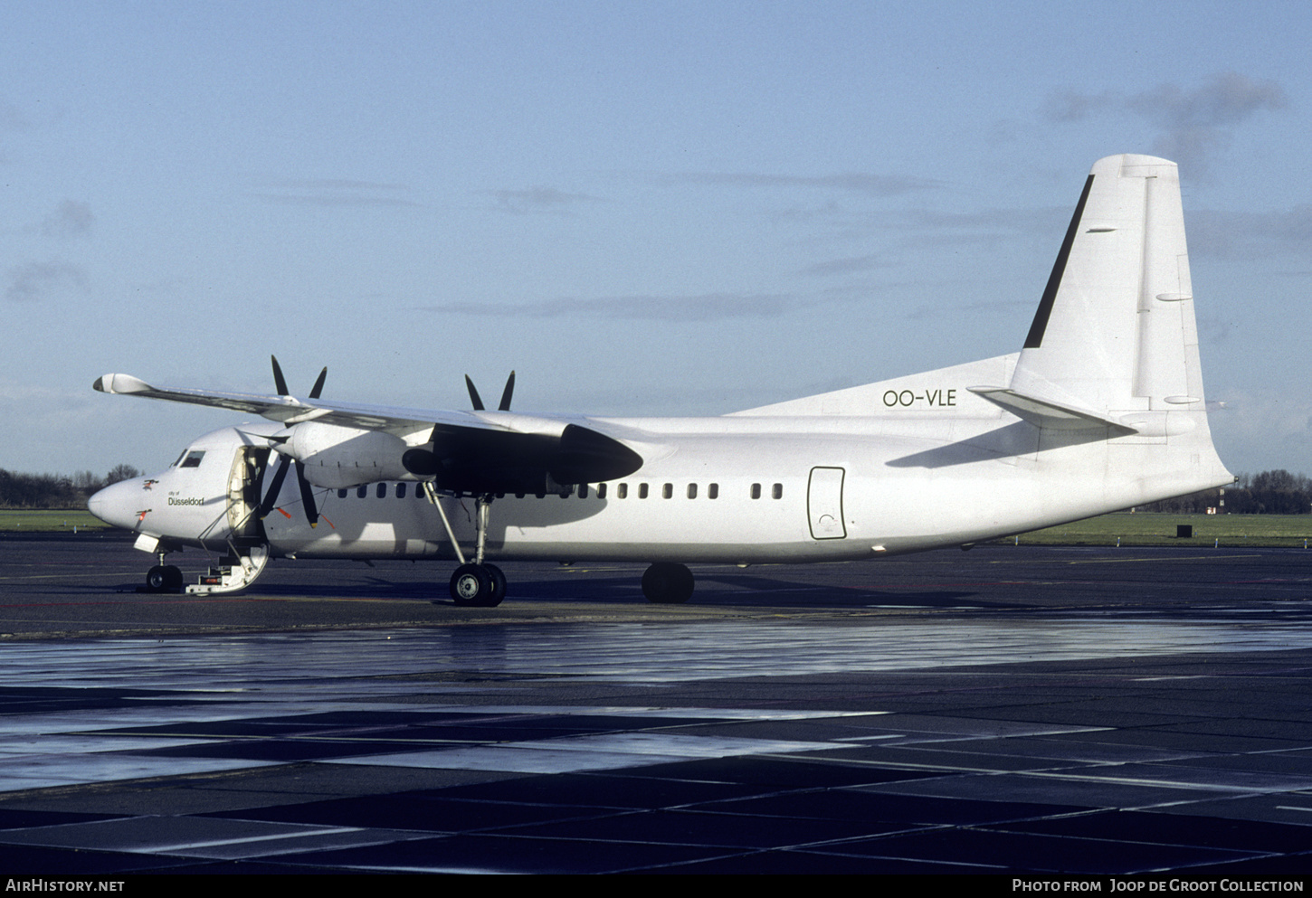 Aircraft Photo of OO-VLE | Fokker 50 | AirHistory.net #344169