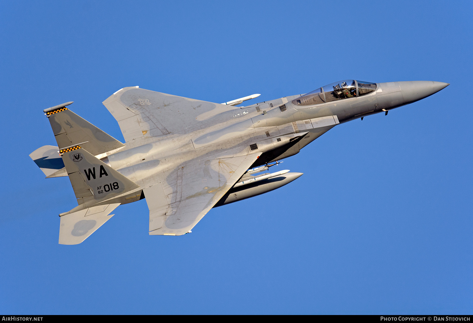 Aircraft Photo of 82-0018 / AF82-018 | McDonnell Douglas F-15C Eagle | USA - Air Force | AirHistory.net #344171